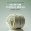 Õrn puhastusvahend rohelise tee ja aasia centella ekstraktidega Arencia Fresh Green Rice Mochi Cleanser