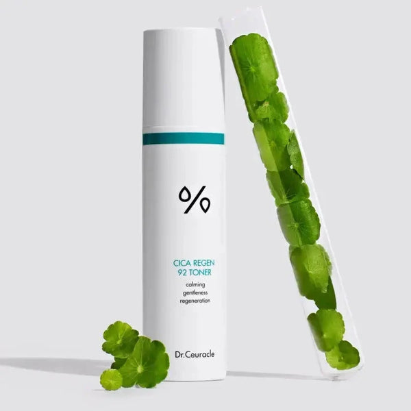 Nomierinošs toniks jutīgai ādai ar 92% Āzijas centellas Dr.Ceuracle Cica Regen 92 Toner