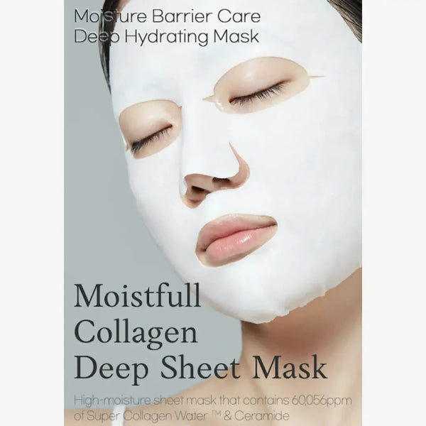 Auduma maska ar kolagēnu un keramīdu Etude House Moistfull Collagen Deep Sheet Mask