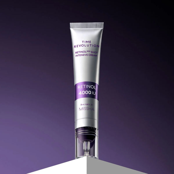 Ночной крем с ретинолом MISSHA Time Revolution Retinol 4000 Shot Intensive Cream