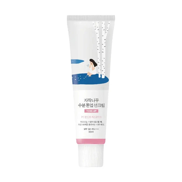 Tonējošs saules aizsargkrēms Round Lab Birch Juice Moisturizing Tone-Up Sunscreen SPF50+ PA++++