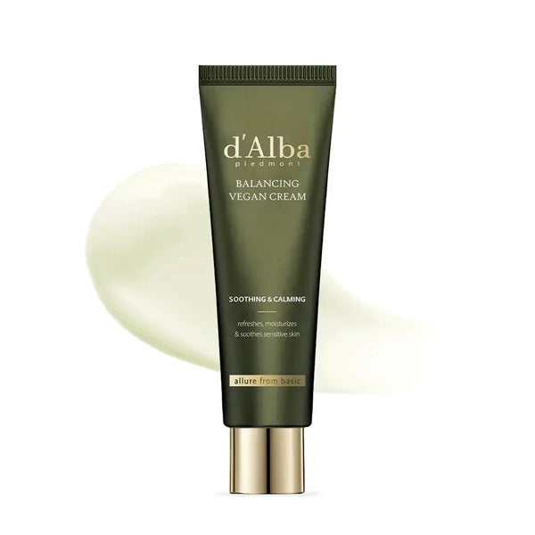 Nomierinošs krēms sejai d'Alba Mild Skin Balancing Vegan Cream