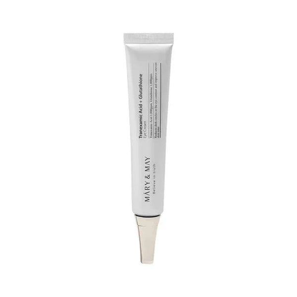 Balinošs krēms ādai ap acīm ar traneksāmskābi Mary&May Tranexamic Acid Glutathion Eye Cream
