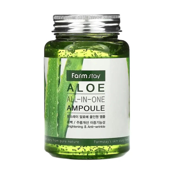 Želejveida serums ar alveju Farmstay All-In-One Ampoule Aloe, 250ml